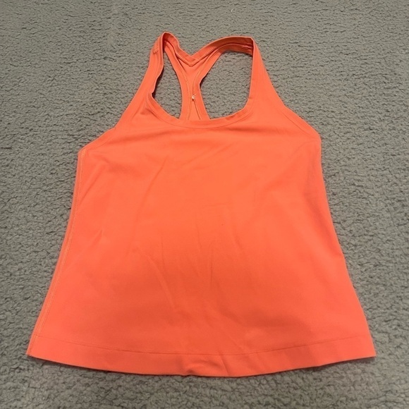 Lukulemon Cool Racerback Tank Top Size 6 - Picture 1 of 5